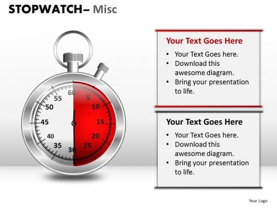 Business Stopwatch Misc PowerPoint Slides And Ppt Diagram Templates