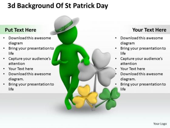 Business Strategy 3d Background Of Patrick Day Concepts Business Strategy 3d Background Of Patrick Day Concepts