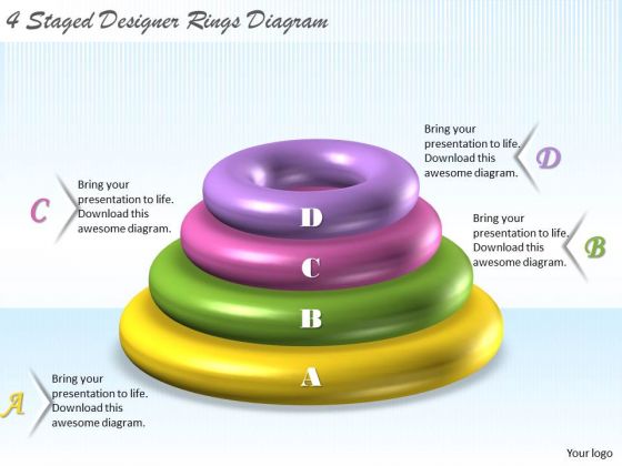 Business Strategy 4 Staged Designer Rings Diagram Strategic Plan Outline Template Business Strategy 4 Staged Designer Rings Diagram Strategic Plan Outline Template