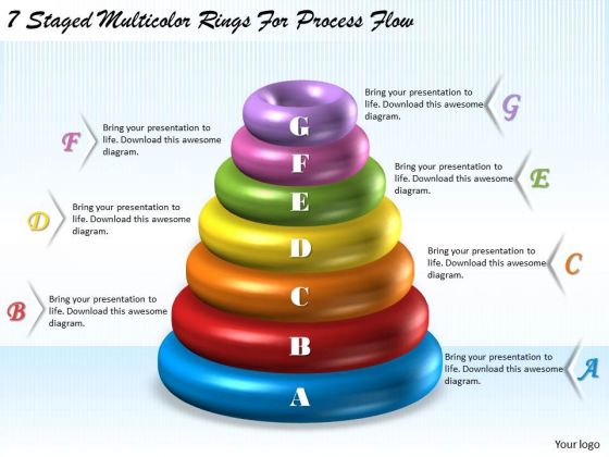 Business Strategy 7 Staged Multicolor Rings For Process Flow Strategic Plan Outline Business Strategy 7 Staged Multicolor Rings For Process Flow Strategic Plan Outline