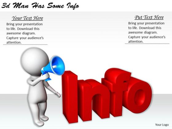 Business Strategy And Policy 3d Man Has Some Info Concepts Business Strategy And Policy 3d Man Has Some Info Concepts