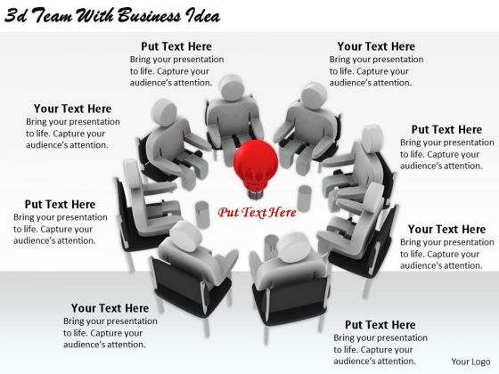 Business Strategy And Policy 3d Team With Idea Concept Business Strategy And Policy 3d Team With Idea Concept