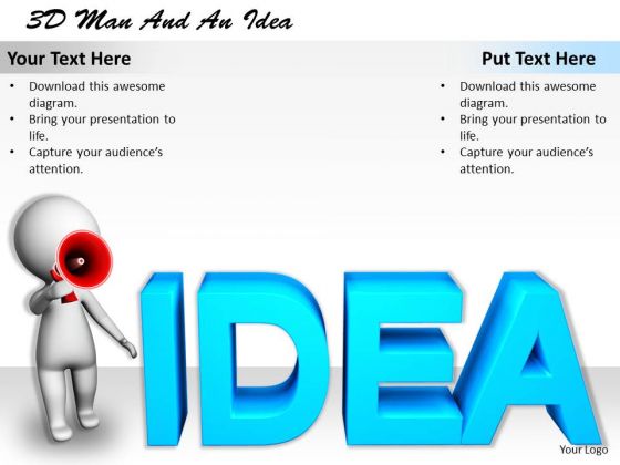 Business Strategy Consultant 3d Man And Idea Character Modeling Business Strategy Consultant 3d Man And Idea Character Modeling