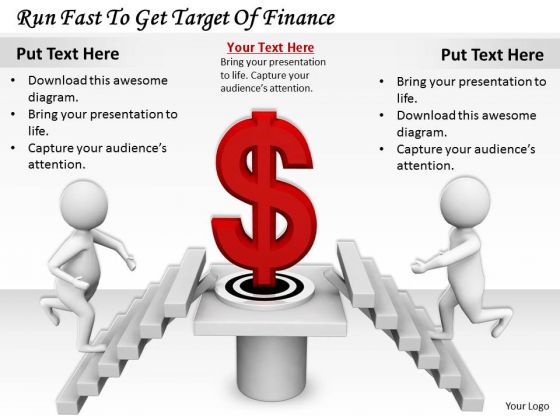 Business Strategy Consultant Run Fast To Get Target Of Finance 3d Character Models Business Strategy Consultant Run Fast To Get Target Of Finance 3d Character Models