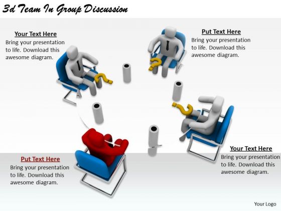 Business Strategy Consultants 3d Team Group Discussion Basic Concepts Business Strategy Consultants 3d Team Group Discussion Basic Concepts