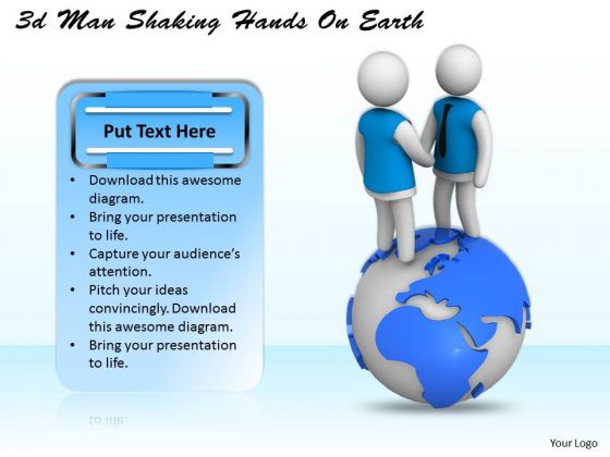 Business Strategy Consulting 3d Man Shaking Hands Earth Concepts Business Strategy Consulting 3d Man Shaking Hands Earth Concepts