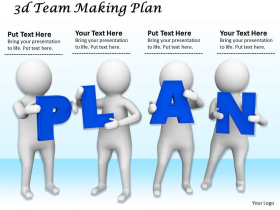 Business Strategy Consulting 3d Team Making Plan Character Modeling Business Strategy Consulting 3d Team Making Plan Character Modeling
