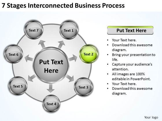 Business Strategy Consulting 7 Stage Interconnected Process PowerPoint Business Strategy Consulting 7 Stage Interconnected Process PowerPoint