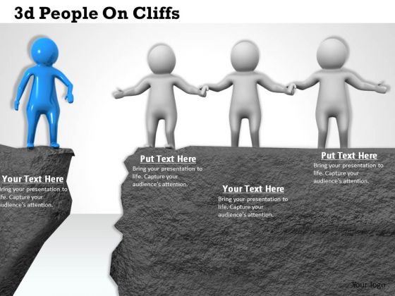 Business Strategy Development 3d People On Cliffs Concept Statement Business Strategy Development 3d People On Cliffs Concept Statement