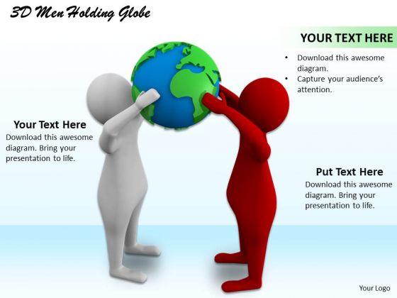 Business Strategy Examples 3d Men Holding Globe Character Modeling Business Strategy Examples 3d Men Holding Globe Character Modeling