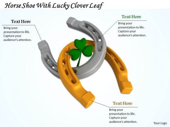 Business Strategy Examples Horse Shoe With Lucky Clover Leaf Success Images Business Strategy Examples Horse Shoe With Lucky Clover Leaf Success Images