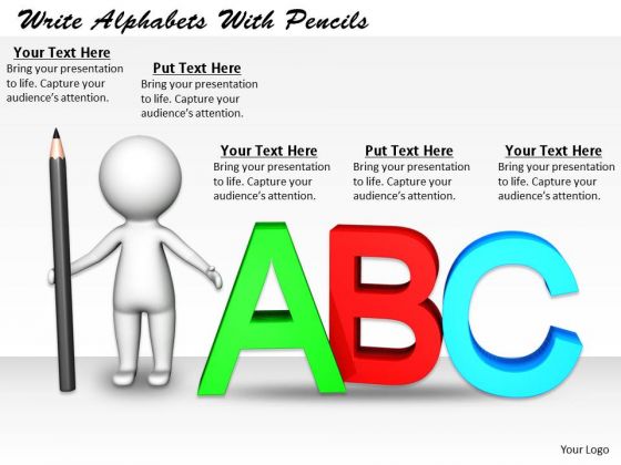Business Strategy Examples Write Alphabets With Pencils Basic Concepts Business Strategy Examples Write Alphabets With Pencils Basic Concepts