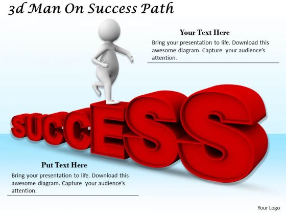 Business Strategy Execution 3d Man Success Path Character Modeling Business Strategy Execution 3d Man Success Path Character Modeling