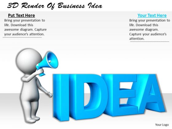 Business Strategy Execution 3d Render Of Idea Character Models Business Strategy Execution 3d Render Of Idea Character Models