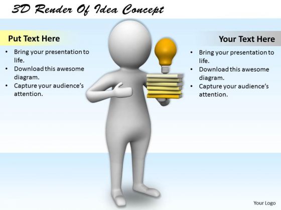 Business Strategy Execution 3d Render Of Idea Concept Character Models Business Strategy Execution 3d Render Of Idea Concept Character Models