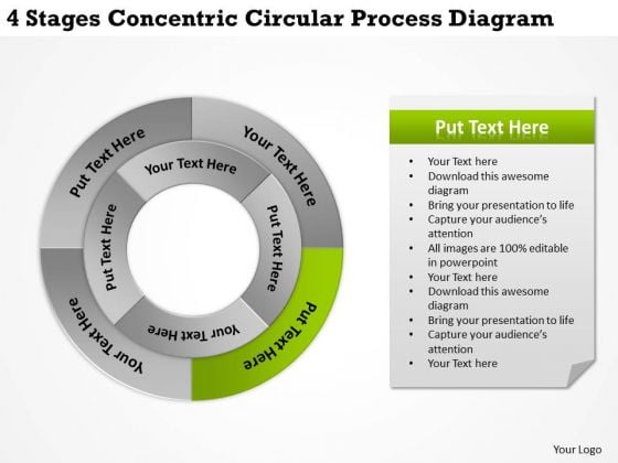 Business Strategy Implementation Circular Process Diagram Company Business Strategy Implementation Circular Process Diagram Company