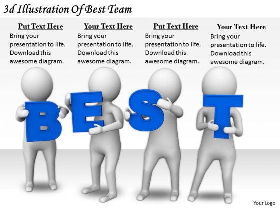 Business Strategy Innovation 3d Illustration Of Best Team Concepts Business Strategy Innovation 3d Illustration Of Best Team Concepts