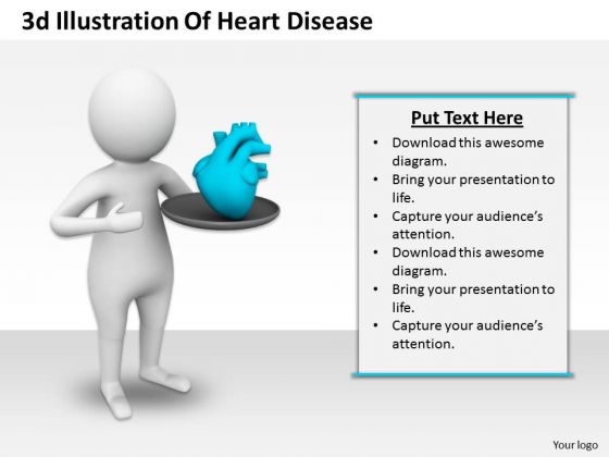 Business Strategy Innovation 3d Illustration Of Heart Disease Character Business Strategy Innovation 3d Illustration Of Heart Disease Character