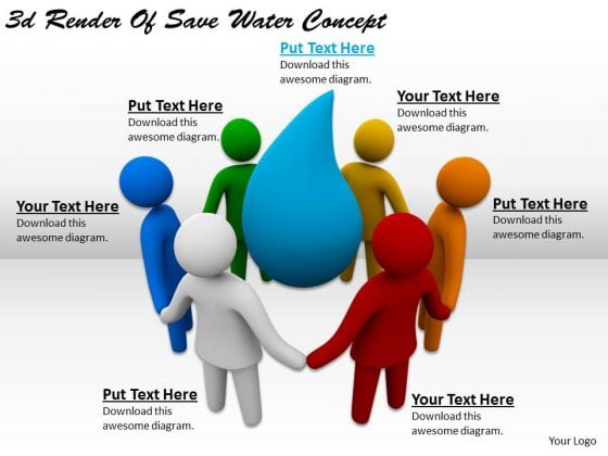 Business Strategy Plan 3d Render Of Save Water Concept Basic Concepts Business Strategy Plan 3d Render Of Save Water Concept Basic Concepts
