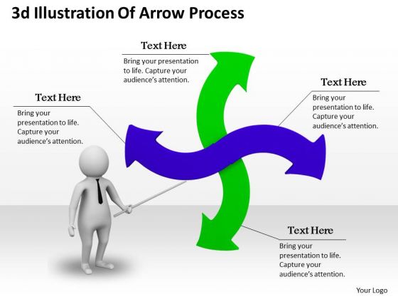 Business Strategy Review 3d Illustration Of Arrow Process Basic Concepts Business Strategy Review 3d Illustration Of Arrow Process Basic Concepts