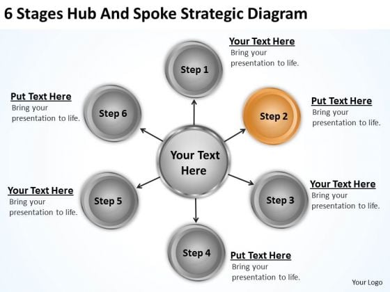 Business Structure Diagram 6 Stages Hub And Spoke Strategic PowerPoint Slides Business Structure Diagram 6 Stages Hub And Spoke Strategic PowerPoint Slides