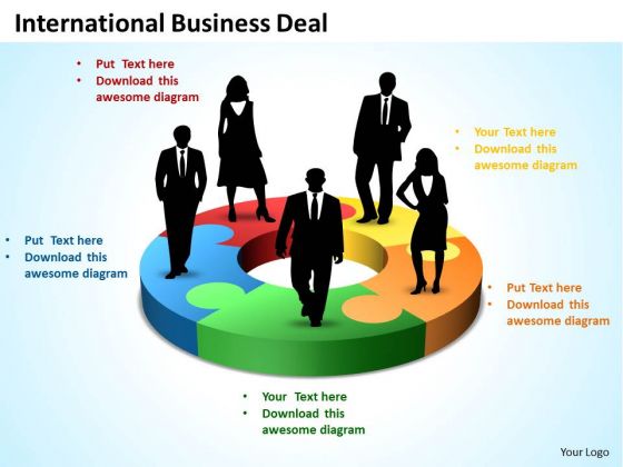 Business Success PowerPoint Templates Business International Business Deal 5 Stages Ppt Slides