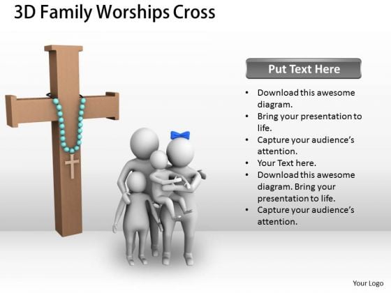 Business Unit Strategy 3d Family Worships Cross Concept Business Unit Strategy 3d Family Worships Cross Concept