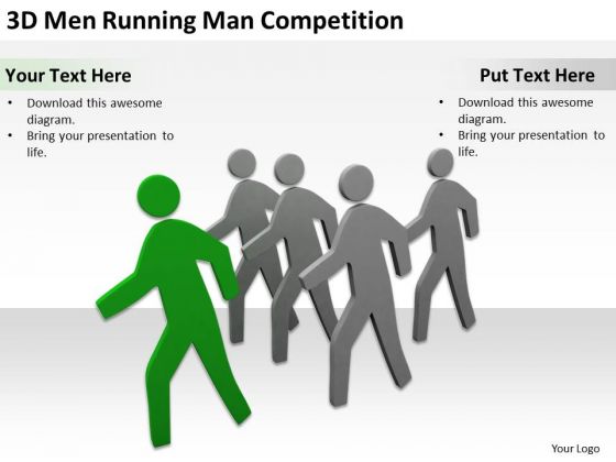 Business Use Case Diagram 3d Men Running Man Competition PowerPoint Templates Business Use Case Diagram 3d Men Running Man Competition PowerPoint Templates