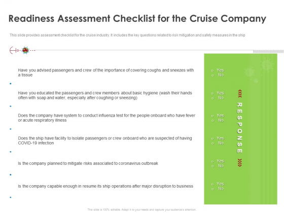 COVID 19 Risk Analysis Mitigation Policies Ocean Liner Sector Readiness Assessment Checklist For The Cruise Company Structure PDF COVID 19 Risk Analysis Mitigation Policies Ocean Liner Sector Readiness Assessment Checklist For The Cruise Company Structure PDF