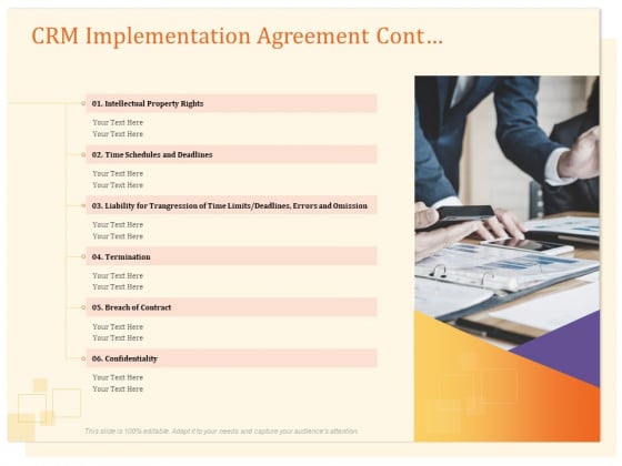 CRM Consulting CRM Implementation Agreement Cont Ppt Gallery Sample PDF CRM Consulting CRM Implementation Agreement Cont Ppt Gallery Sample PDF