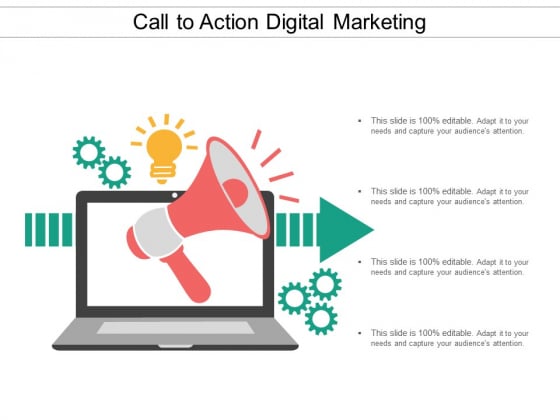 Call To Action Digital Marketing Ppt Powerpoint Presentation Styles Master Slide