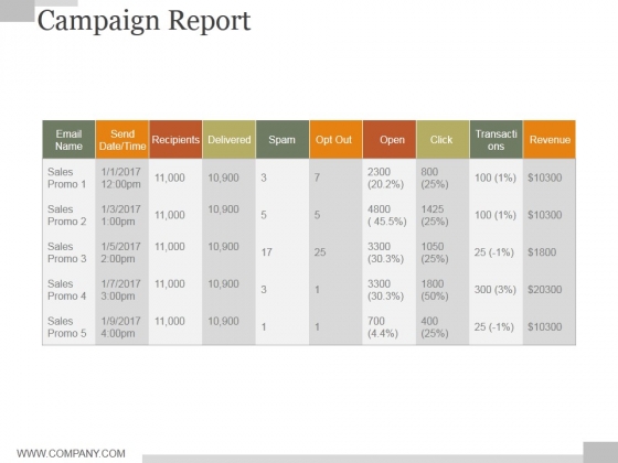 Campaign Report Ppt PowerPoint Presentation Example File Campaign Report Ppt PowerPoint Presentation Example File