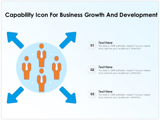 Capability Icon For Business Growth And Development Ppt PowerPoint Presentation Gallery Diagrams PDF Capability Icon For Business Growth And Development Ppt PowerPoint Presentation Gallery Diagrams PDF