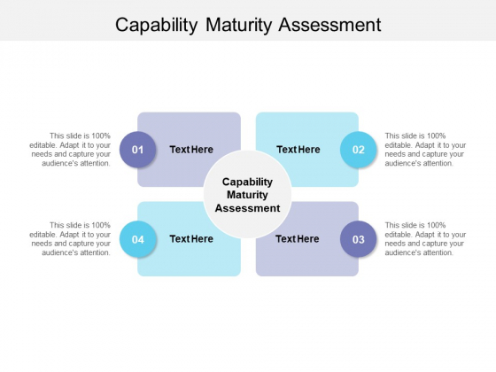Capability Maturity Assessment Ppt PowerPoint Presentation Infographic Template Information Cpb