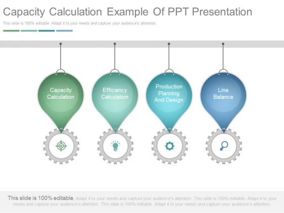 Capacity Calculation Example Of Ppt Presentation