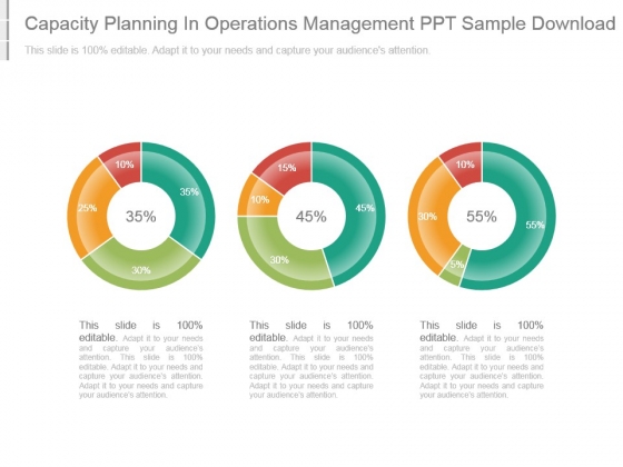 Capacity Planning In Operations Management Ppt Sample Download