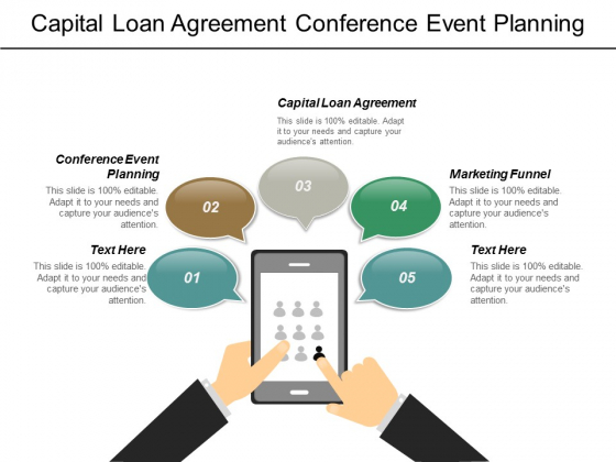 Capital Loan Agreement Conference Event Planning Marketing Funnel Ppt PowerPoint Presentation Model Microsoft