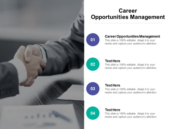 Career Opportunities Management Ppt PowerPoint Presentation Gallery Slideshow Cpb Career Opportunities Management Ppt PowerPoint Presentation Gallery Slideshow Cpb