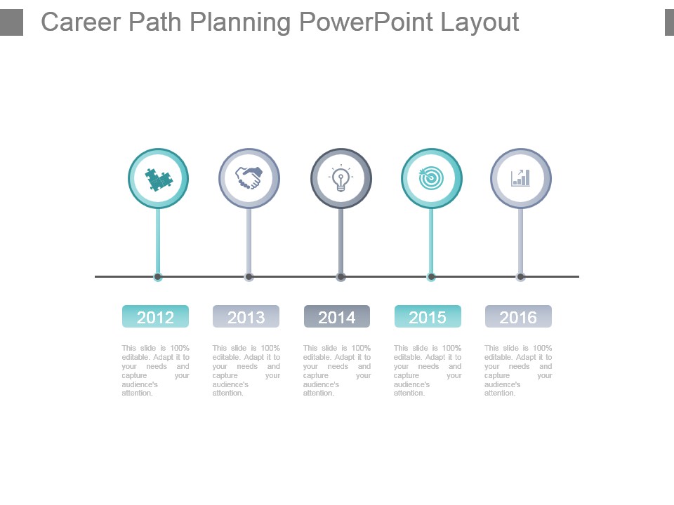 Career Path Planning Powerpoint Layout
