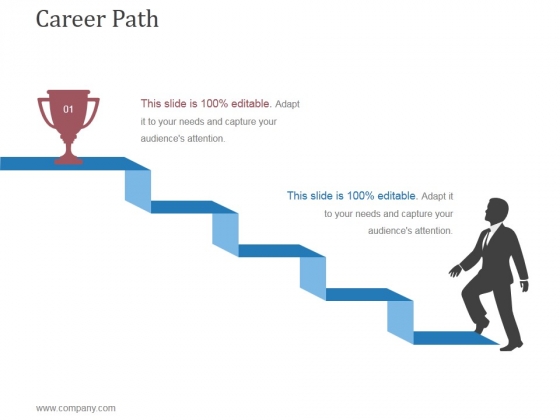 Career Path Template 1 Ppt PowerPoint Presentation Templates