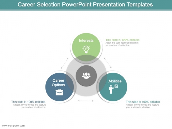 Career Selection Powerpoint Presentation Templates Career Selection Powerpoint Presentation Templates
