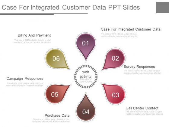 Case For Integrated Customer Data Ppt Slides
