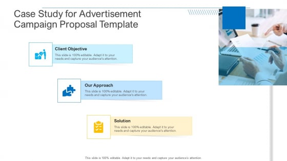 Case Study For Advertisement Campaign Proposal Template Summary PDF Case Study For Advertisement Campaign Proposal Template Summary PDF
