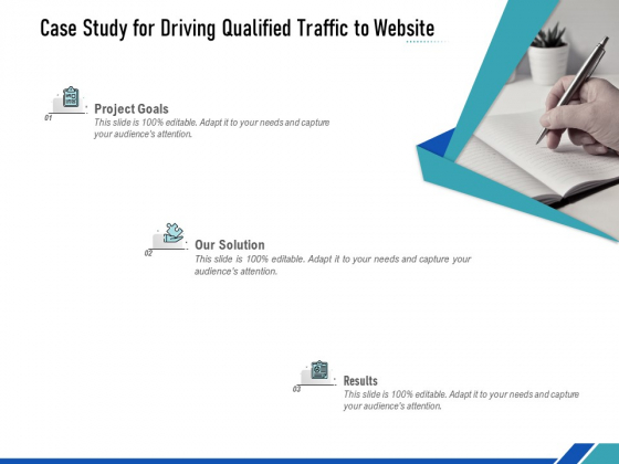 Case Study For Driving Qualified Traffic To Website Ppt PowerPoint Presentation File Master Slide PDF Case Study For Driving Qualified Traffic To Website Ppt PowerPoint Presentation File Master Slide PDF
