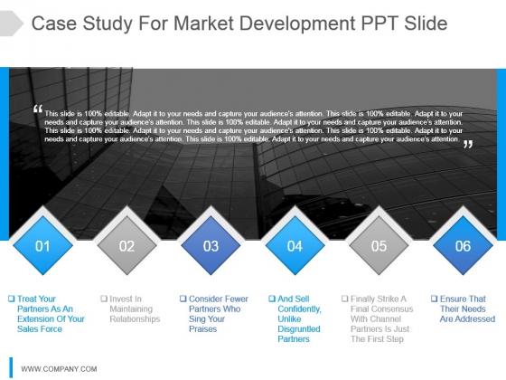 Case Study For Market Development Ppt Slide Case Study For Market Development Ppt Slide