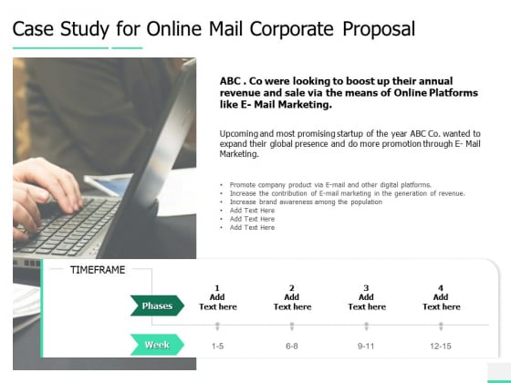 Case Study For Online Mail Corporate Proposal Ppt Layouts Objects PDF Case Study For Online Mail Corporate Proposal Ppt Layouts Objects PDF