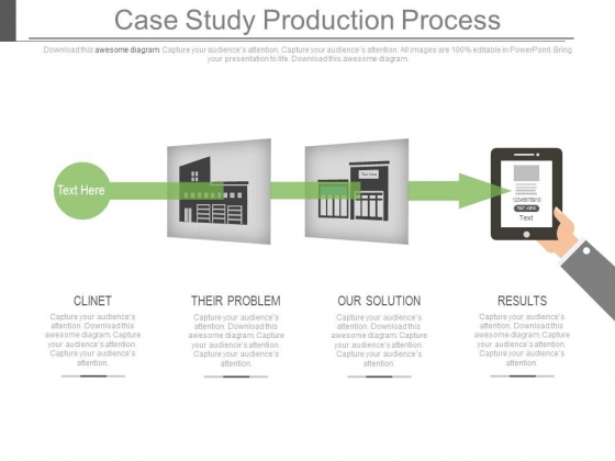 Case Study Production Process Ppt Slides Case Study Production Process Ppt Slides