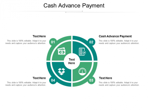 Cash Advance Payment Ppt PowerPoint Presentation Slides Sample Cpb