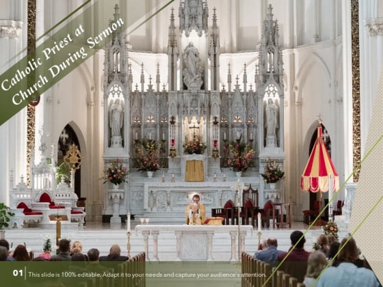 Catholic Priest At Church During Sermon Ppt PowerPoint Presentation Icon Model PDF Catholic Priest At Church During Sermon Ppt PowerPoint Presentation Icon Model PDF