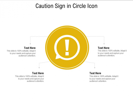 Caution Sign In Circle Icon Ppt PowerPoint Presentation File Deck PDF Caution Sign In Circle Icon Ppt PowerPoint Presentation File Deck PDF